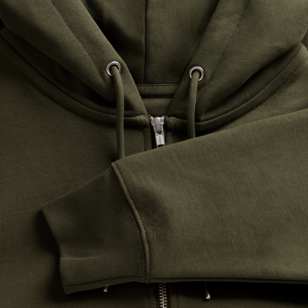Badenstock Stanley/Stella CULTIVATOR Unisex Organic Hooded Jacket - khaki