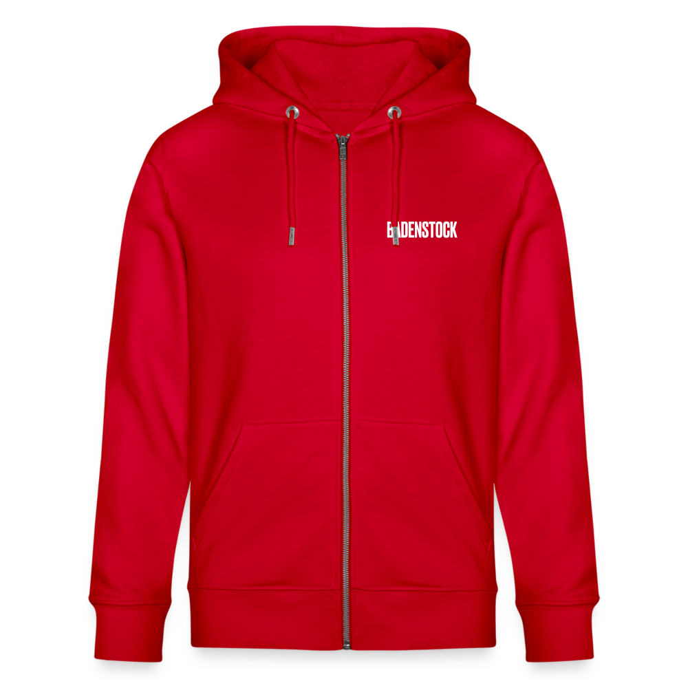 Badenstock Stanley/Stella CULTIVATOR Unisex Organic Hooded Jacket - red
