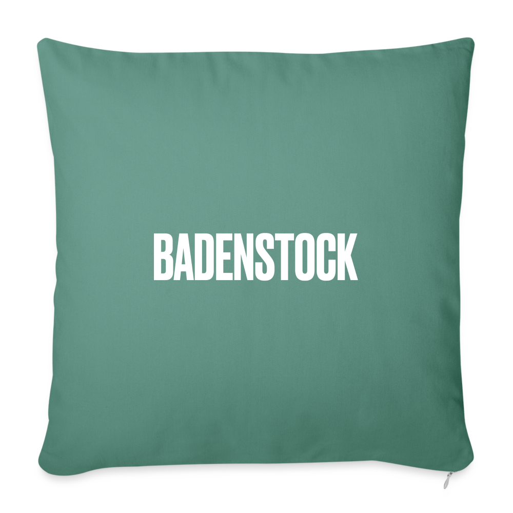 Badenstock Sofa pillow with filling 45cm x 45cm - cypress green