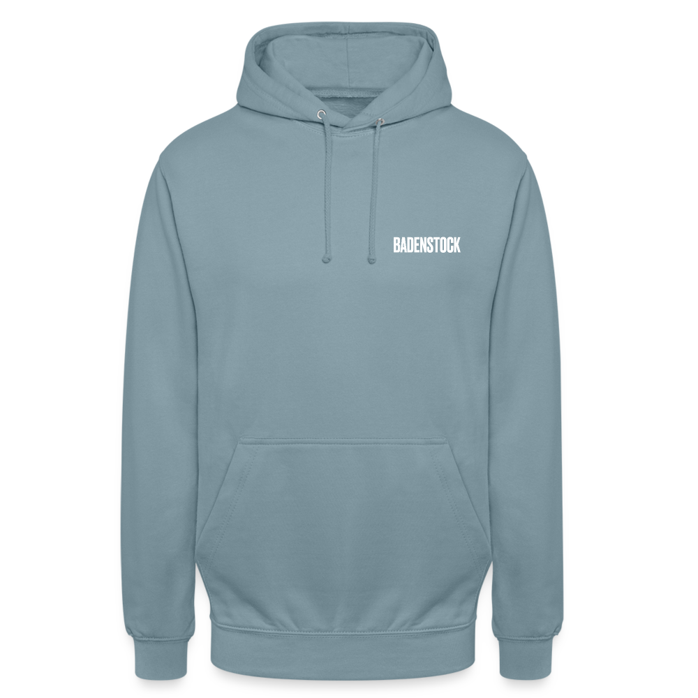 Badenstock - I love music - Unisex Hoodie - stonewash blue