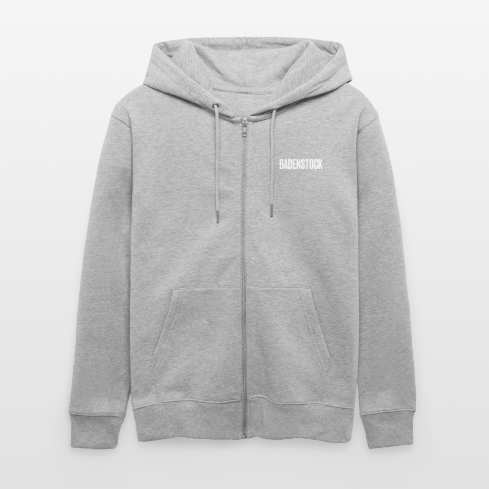 Badenstock Stanley/Stella CULTIVATOR Unisex Organic Hooded Jacket - heather grey