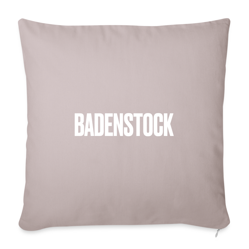 Badenstock Sofa pillow with filling 45cm x 45cm - light taupe