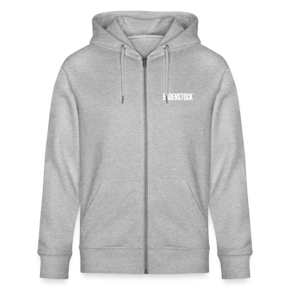Badenstock Stanley/Stella CULTIVATOR Unisex Organic Hooded Jacket - heather grey