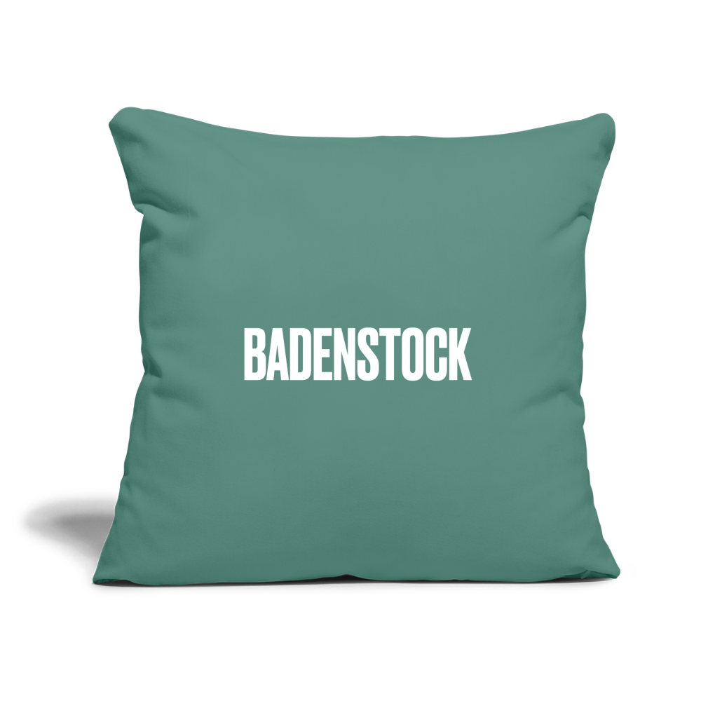 Badenstock Sofa pillow with filling 45cm x 45cm - cypress green