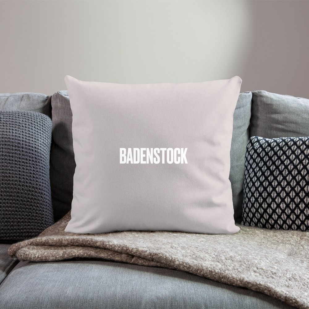 Badenstock Sofa pillow with filling 45cm x 45cm - light taupe