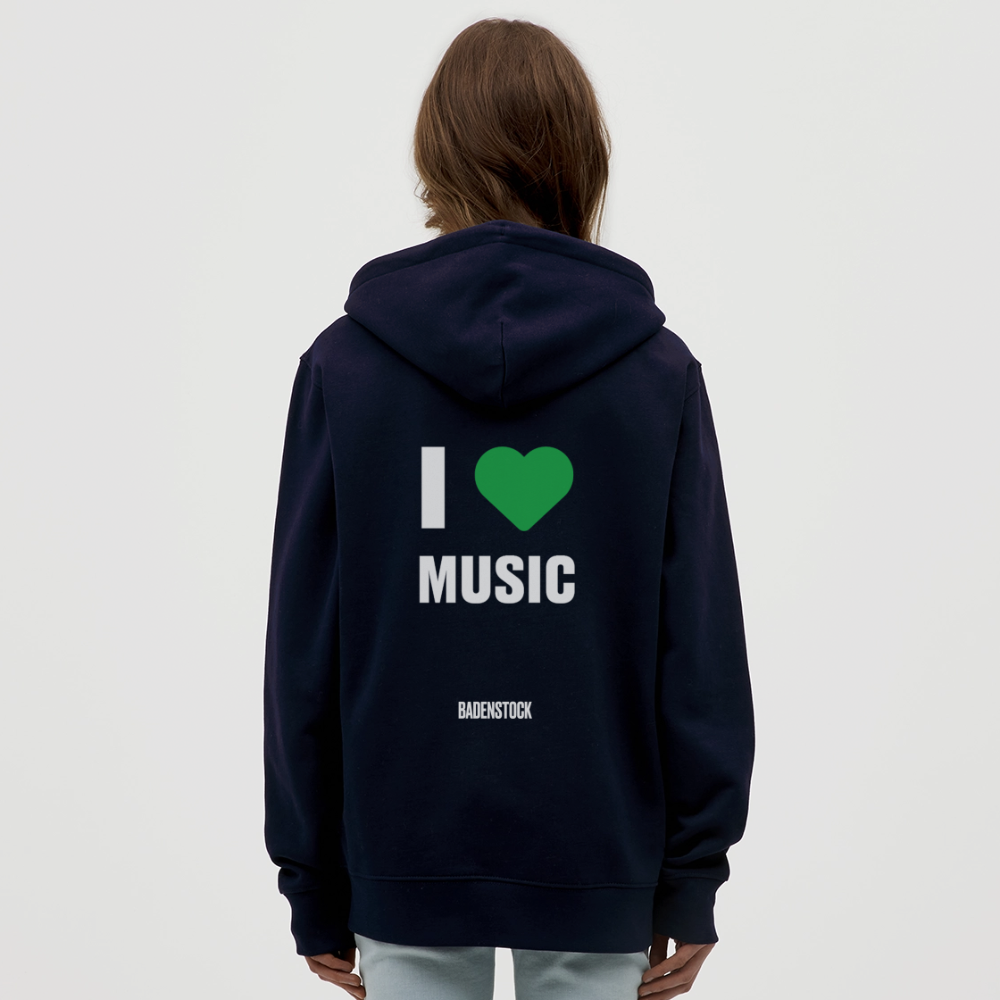 Badenstock Stanley/Stella CULTIVATOR Unisex Organic Hooded Jacket - navy