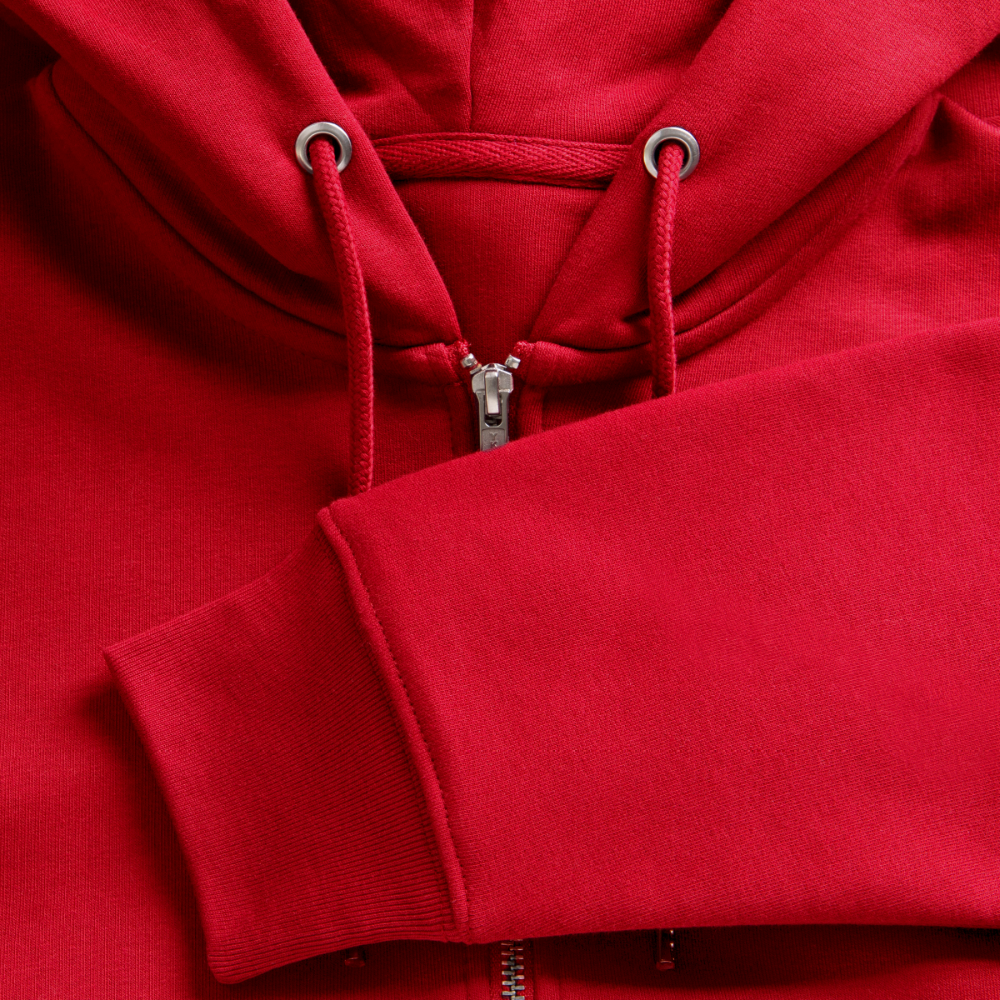 Badenstock Stanley/Stella CULTIVATOR Unisex Organic Hooded Jacket - red