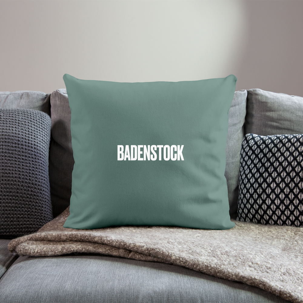 Badenstock Sofa pillow with filling 45cm x 45cm - cypress green