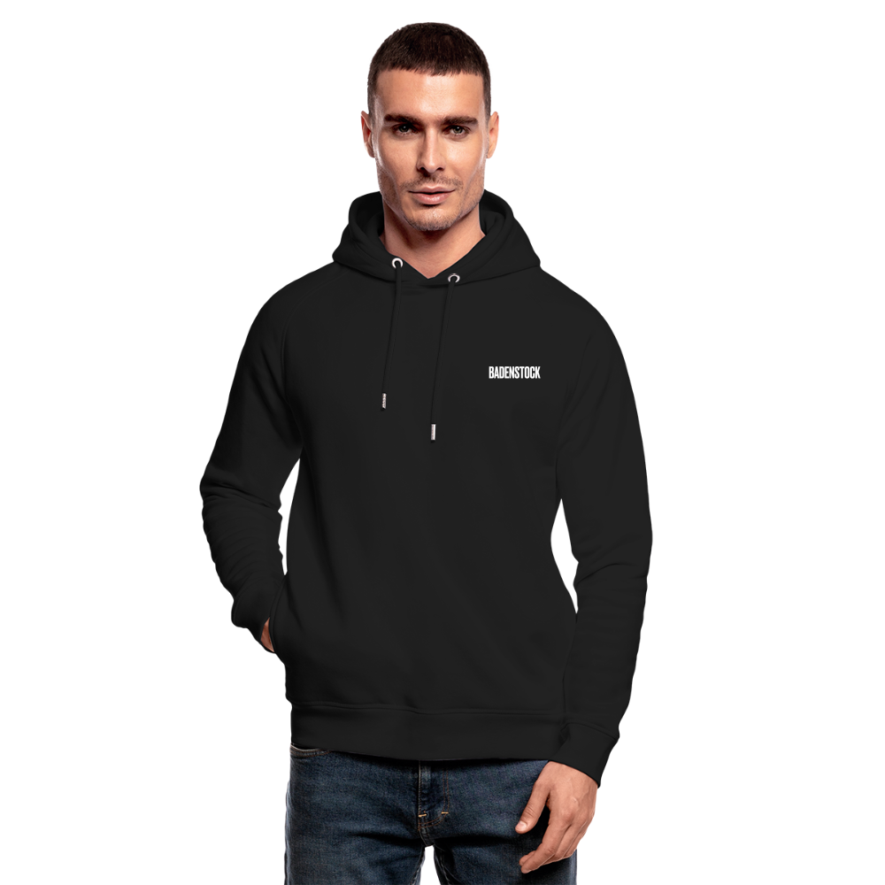 Badenstock Unisex Organic Hoodie by Stanley & Stella - black