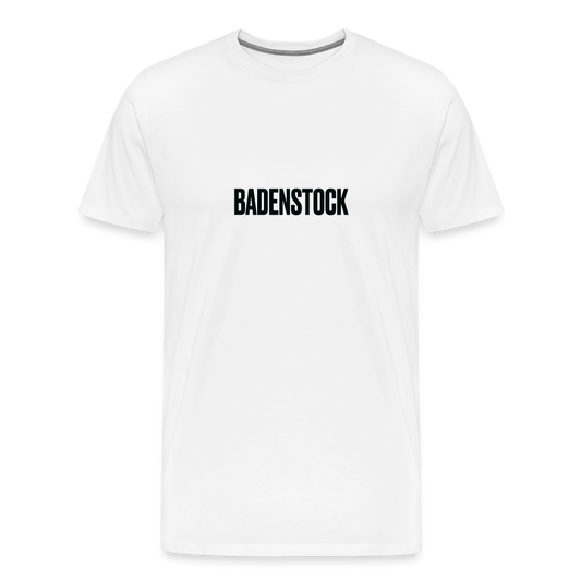 Badenstock Men’s White Premium T-Shirt - white
