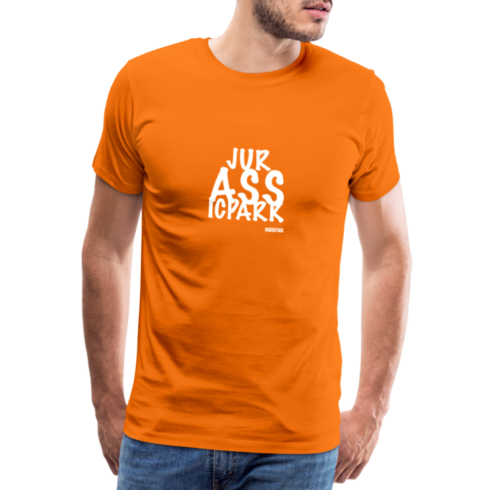Dinosaurus ASS Men’s Premium T-Shirt - orange