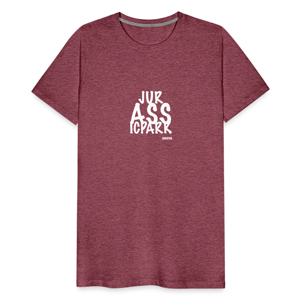 Dinosaurus ASS Men’s Premium T-Shirt - heather burgundy