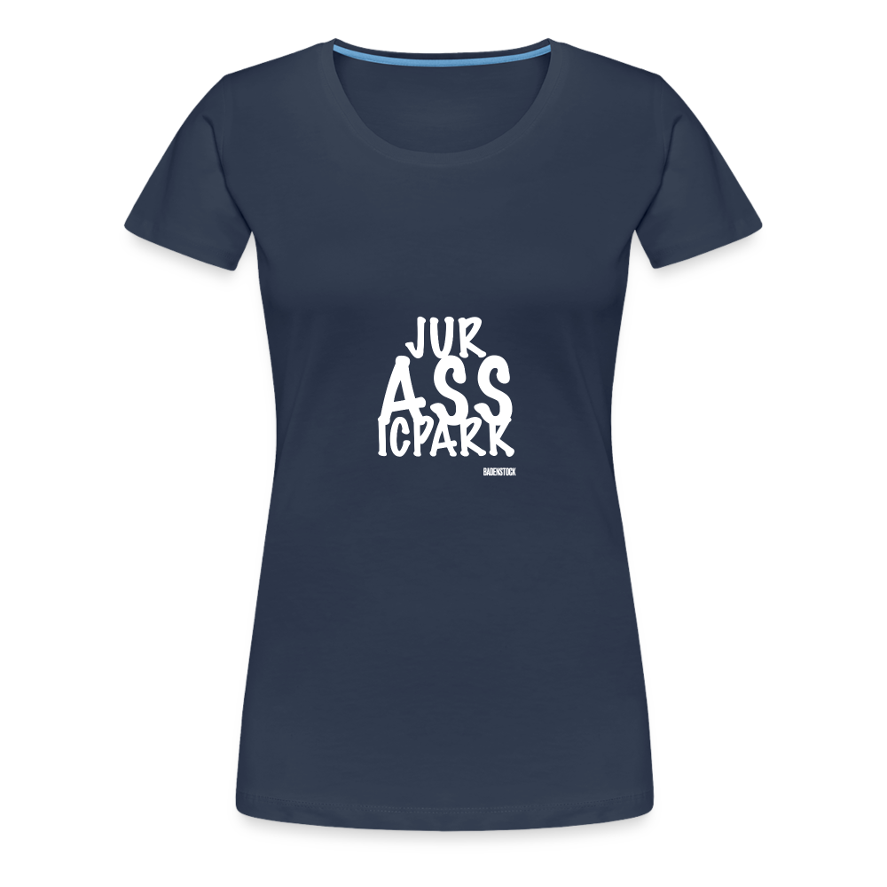 Dino Saurun ASS Women’s Premium T-Shirt - navy