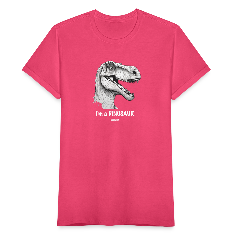 Dino Saurus I'm Women's T-Shirt - azalea