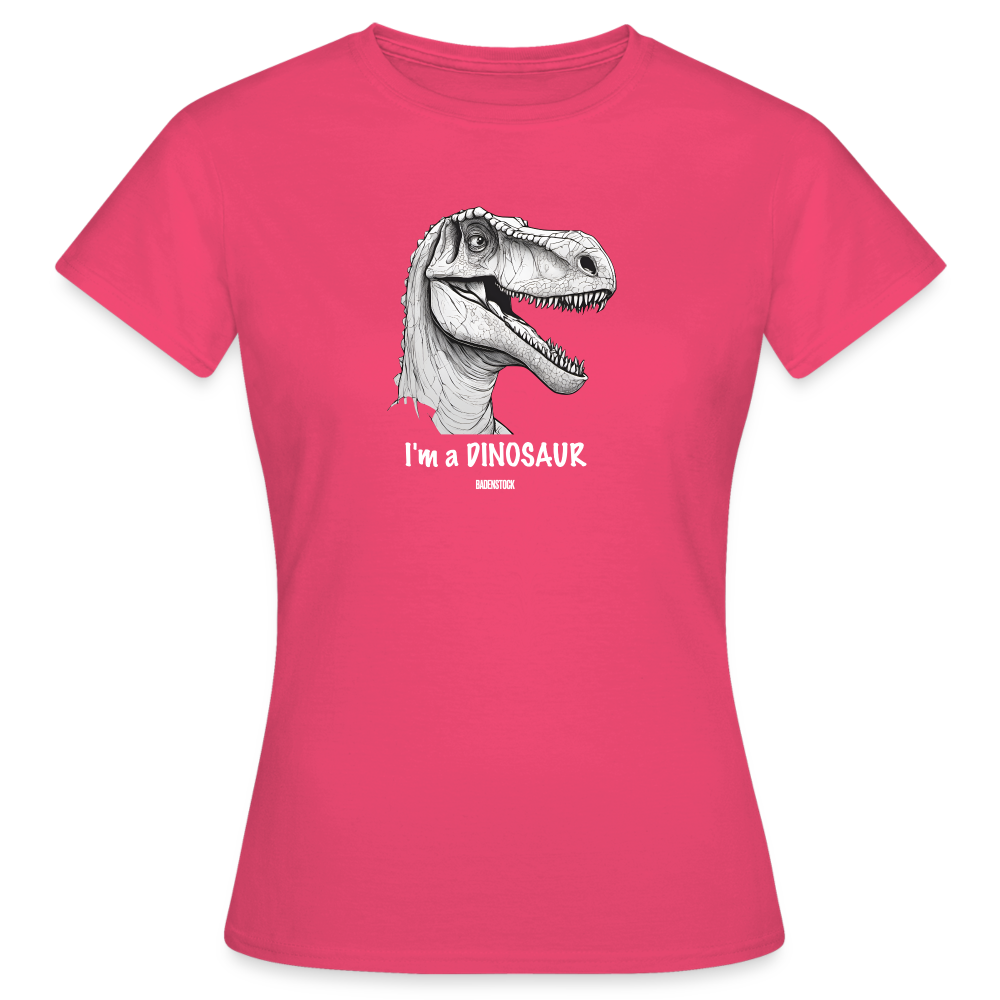 Dino Saurus I'm Women's T-Shirt - azalea