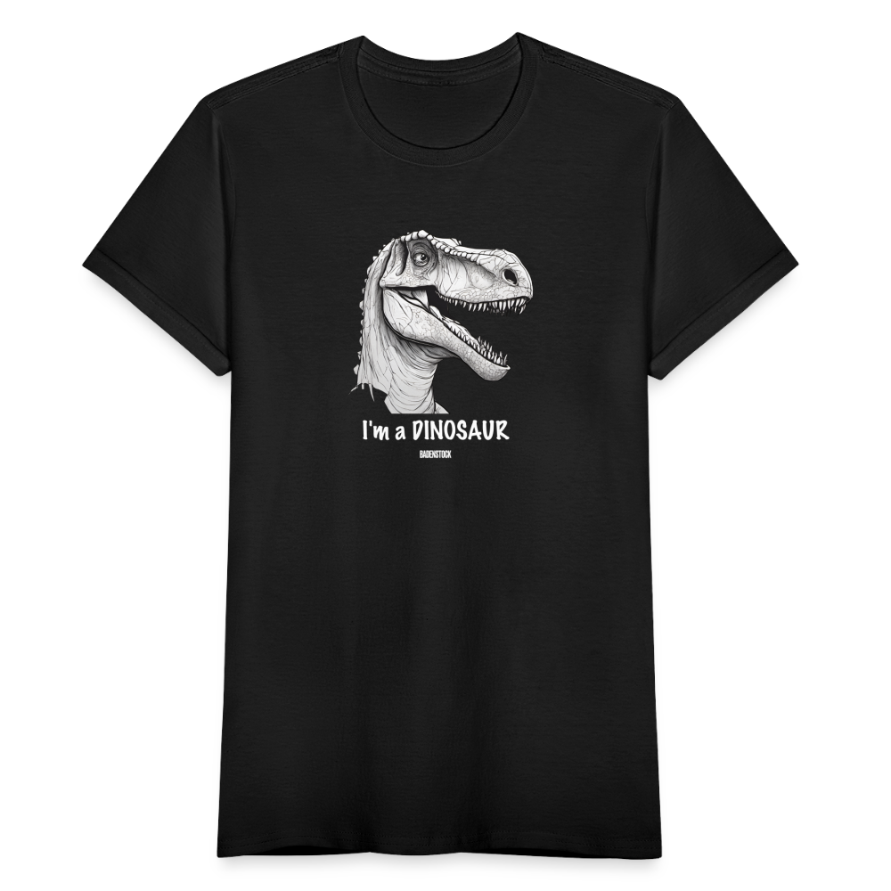 Dino Saurus I'm Women's T-Shirt - black