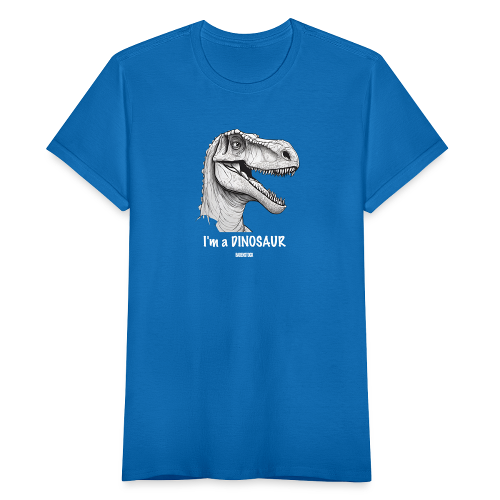 Dino Saurus I'm Women's T-Shirt - royal blue
