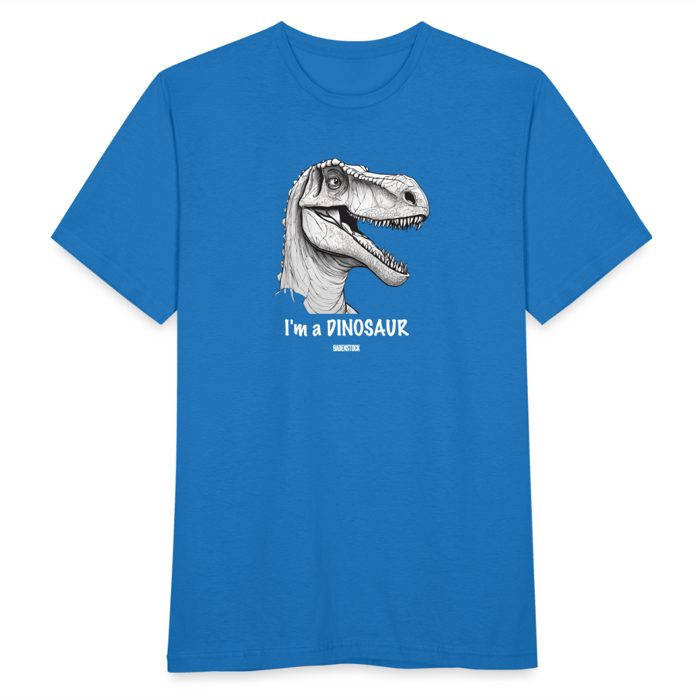 Dino Saurus I'm Men's T-Shirt - royal blue