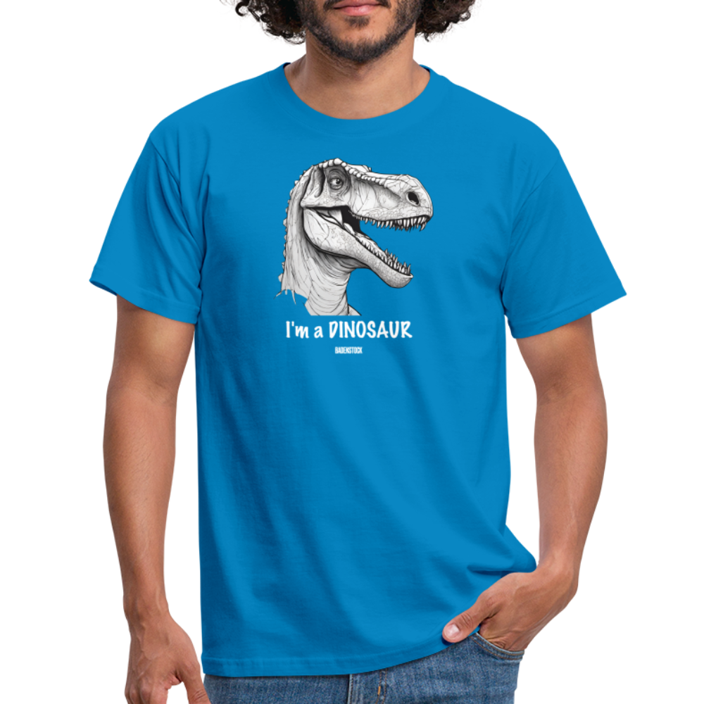 Dino Saurus I'm Men's T-Shirt - royal blue