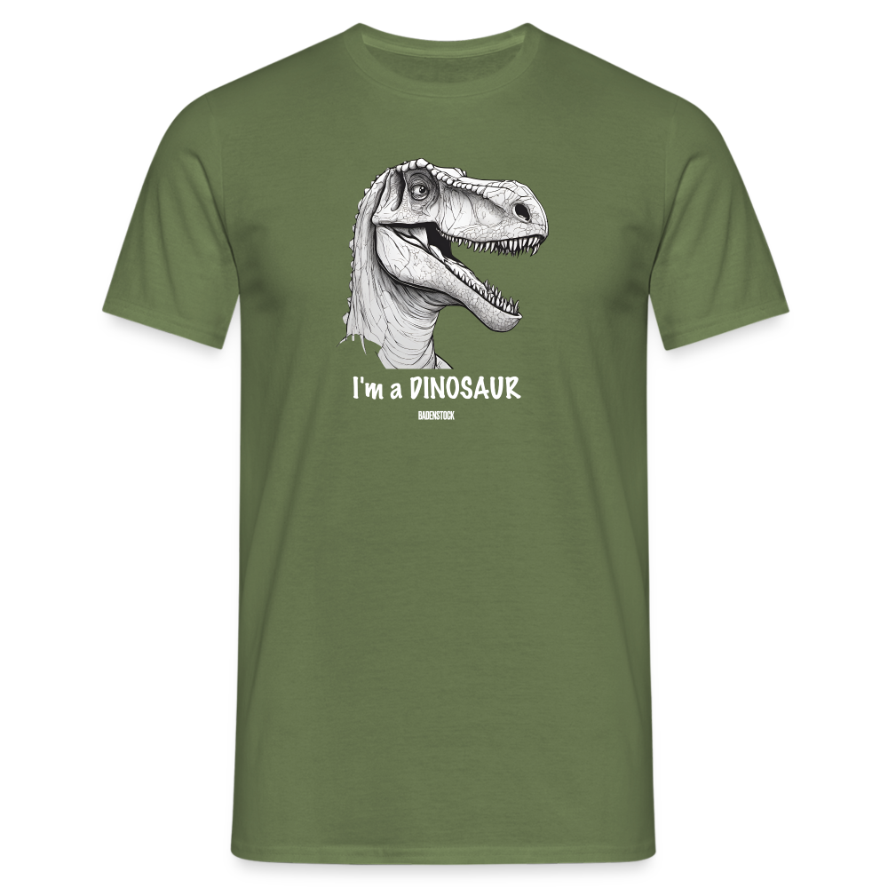 Dino Saurus I'm Men's T-Shirt - military green