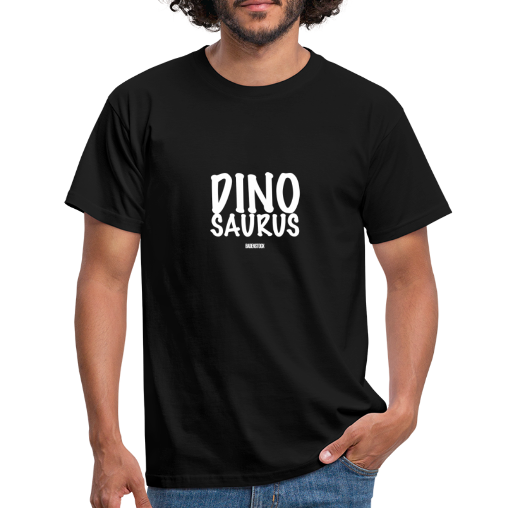 Dino Saurus Men's T-Shirt - black