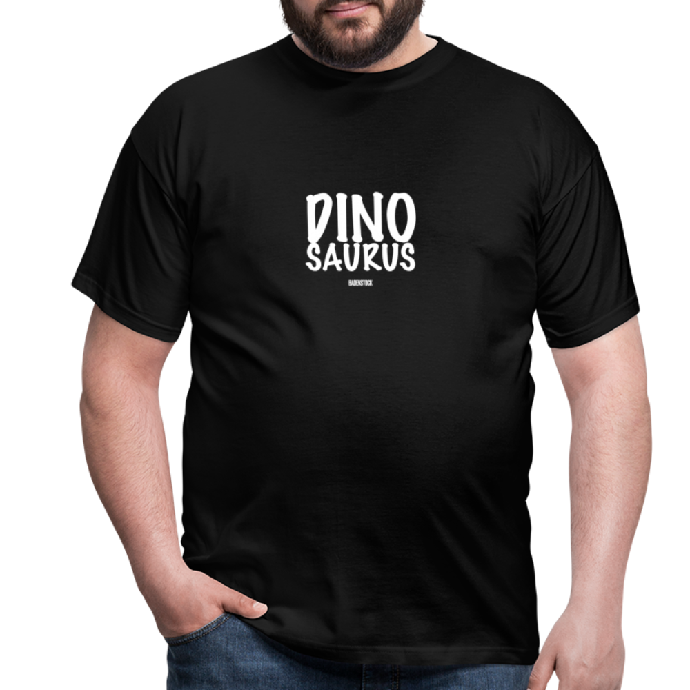 Dino Saurus Men's T-Shirt - black