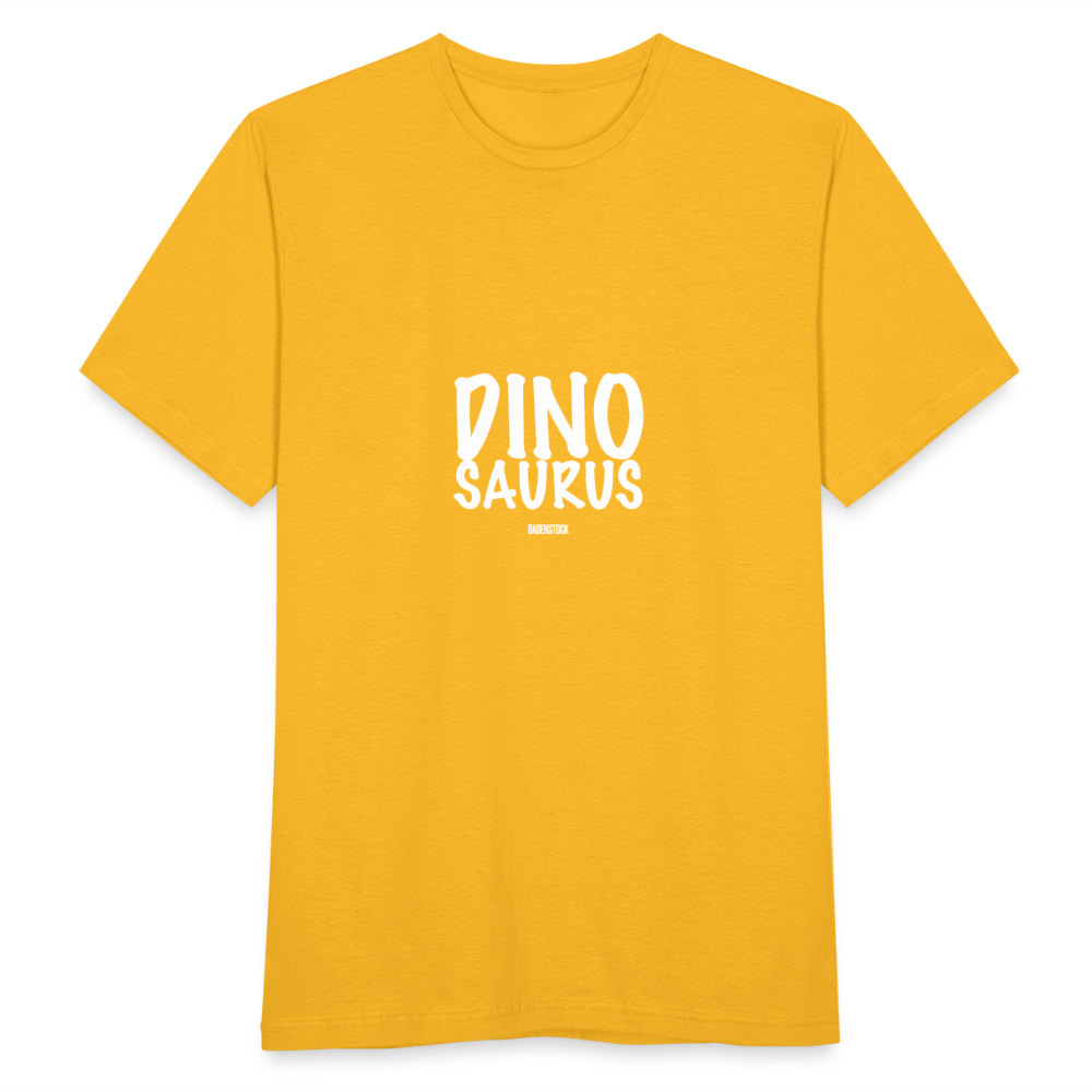 Dino Saurus Men's T-Shirt - yellow
