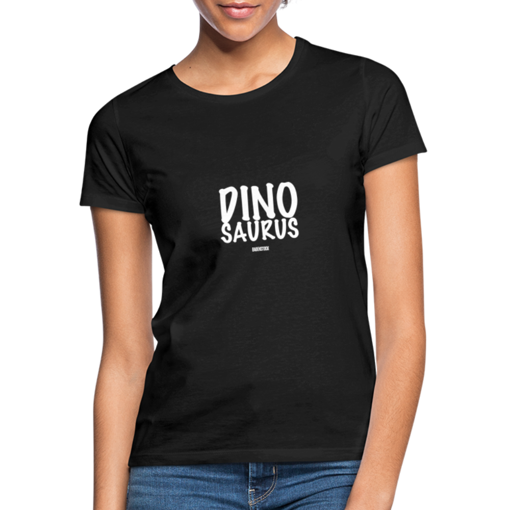 Dino Saurus Women's T-Shirt - black