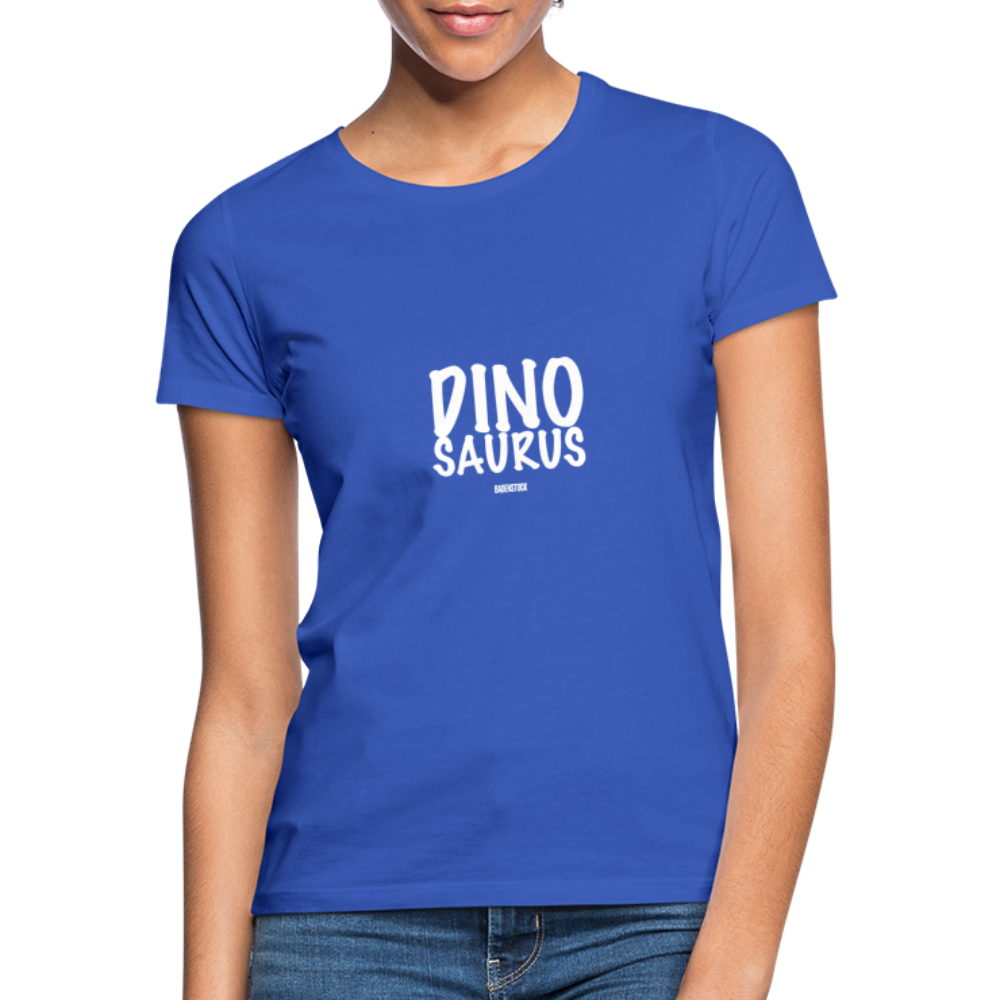 Dino Saurus Women's T-Shirt - royal blue