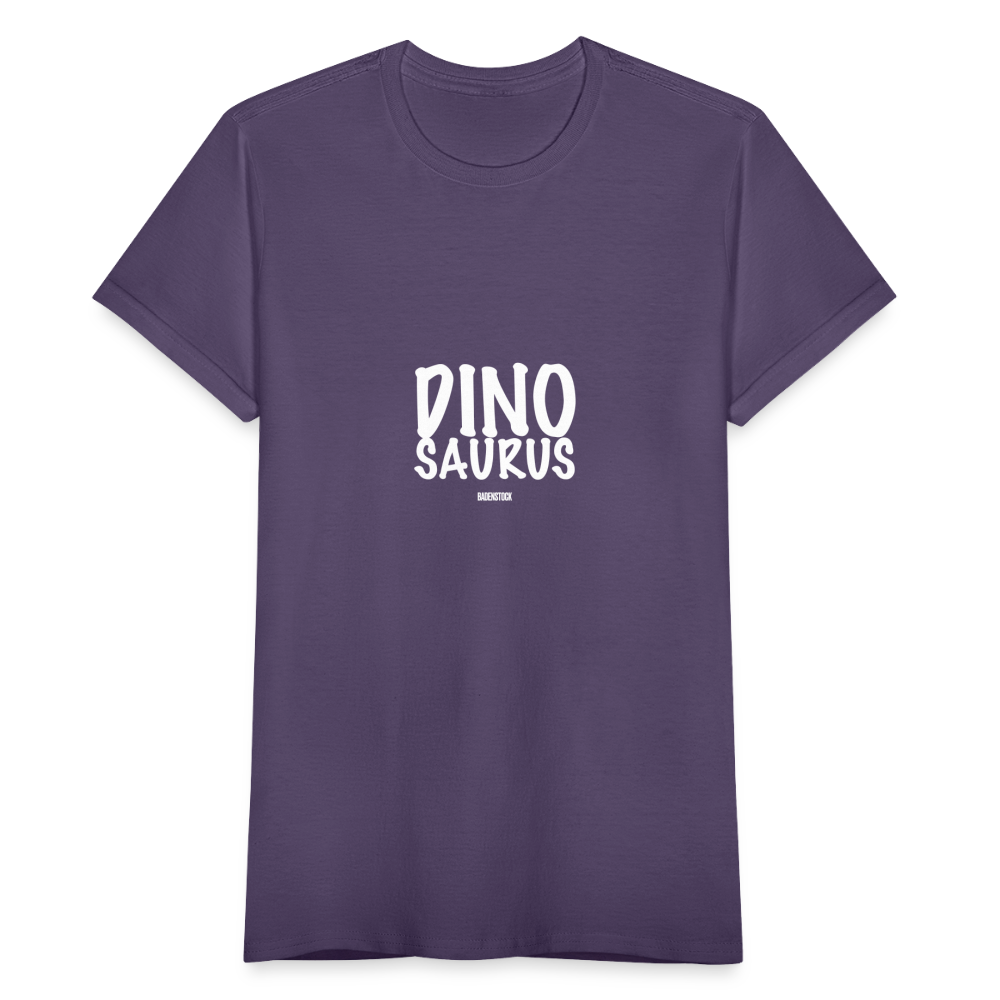 Dino Saurus Women's T-Shirt - dark purple