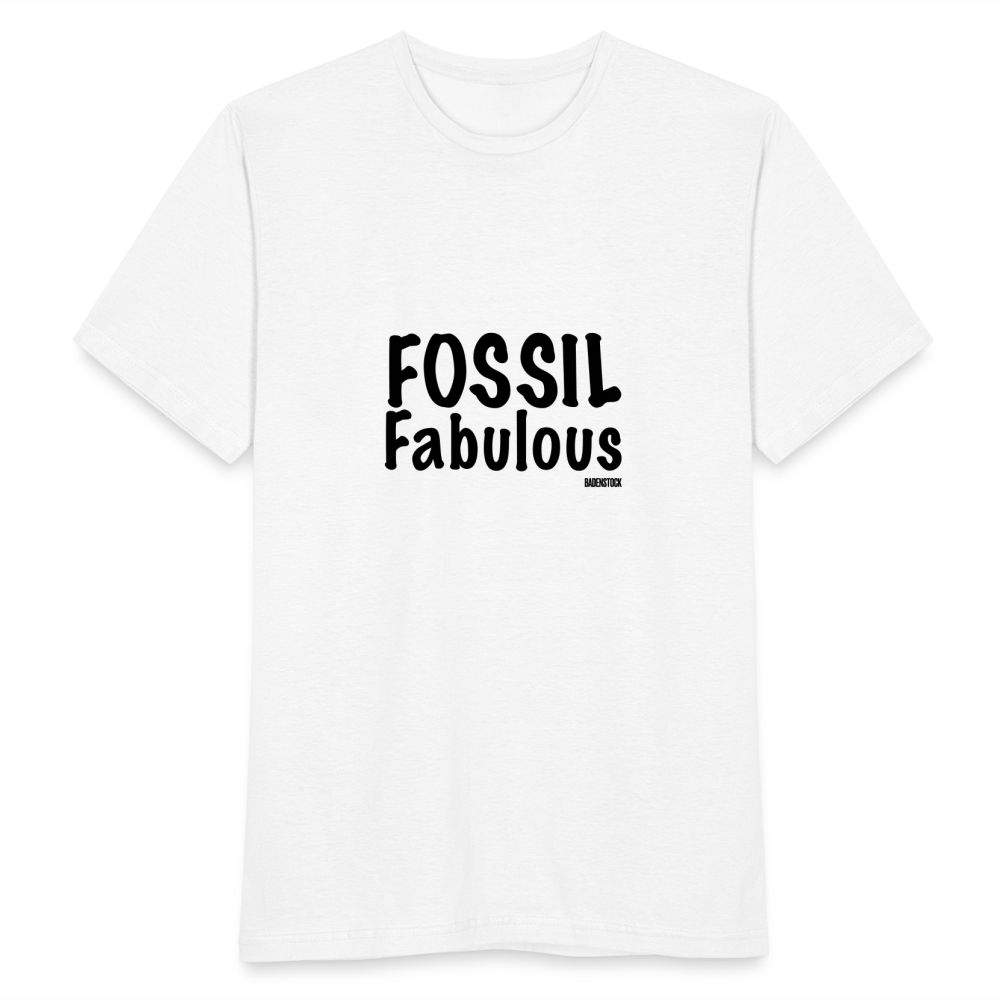 Dino Saurus Fossil Men's White T-Shirt - white