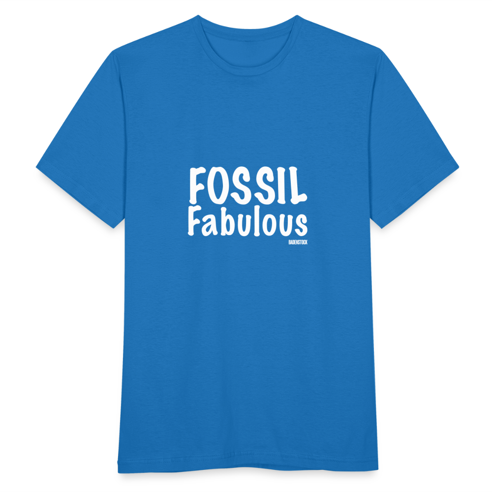 Dino Saurus Fossil Men's T-Shirt - royal blue