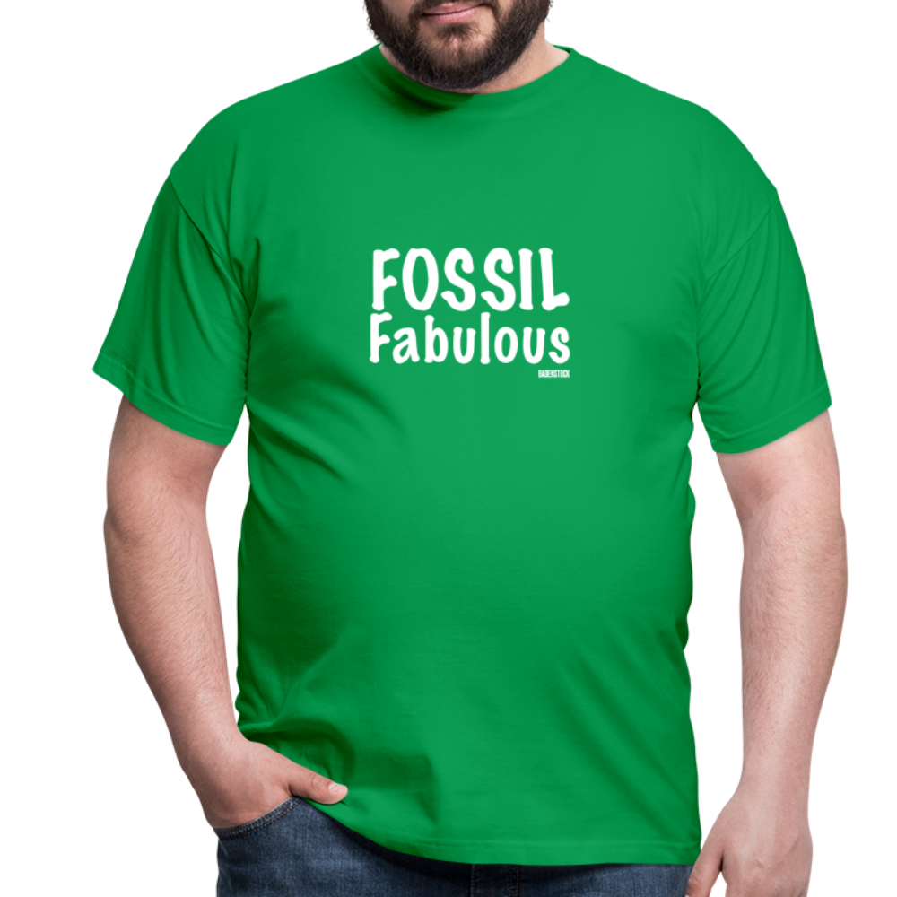 Dino Saurus Fossil Men's T-Shirt - kelly green