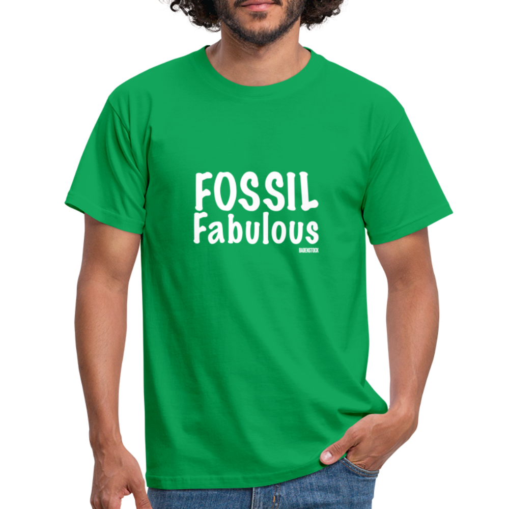 Dino Saurus Fossil Men's T-Shirt - kelly green
