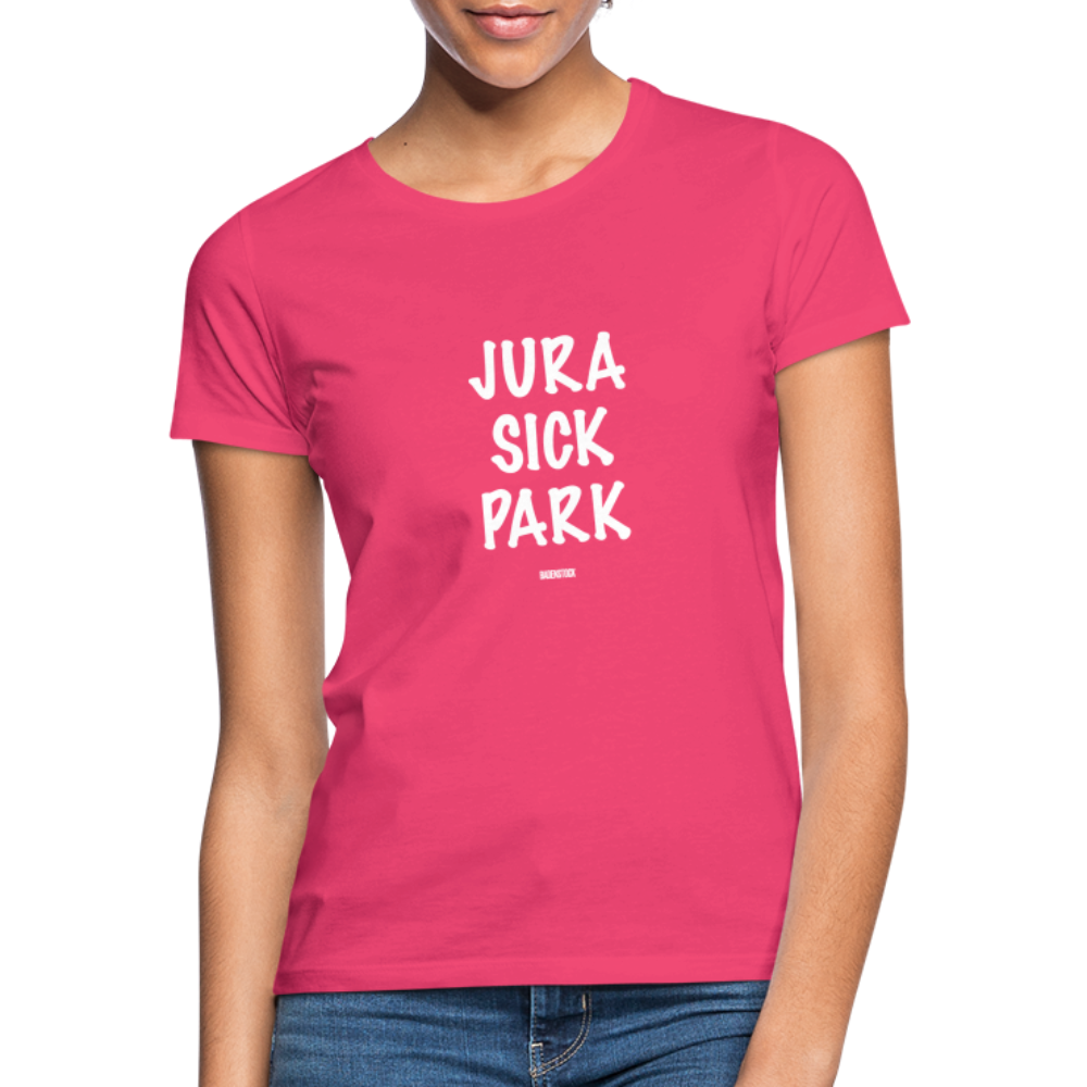 Dino Saurus Jurasick Park Women's T-Shirt - azalea