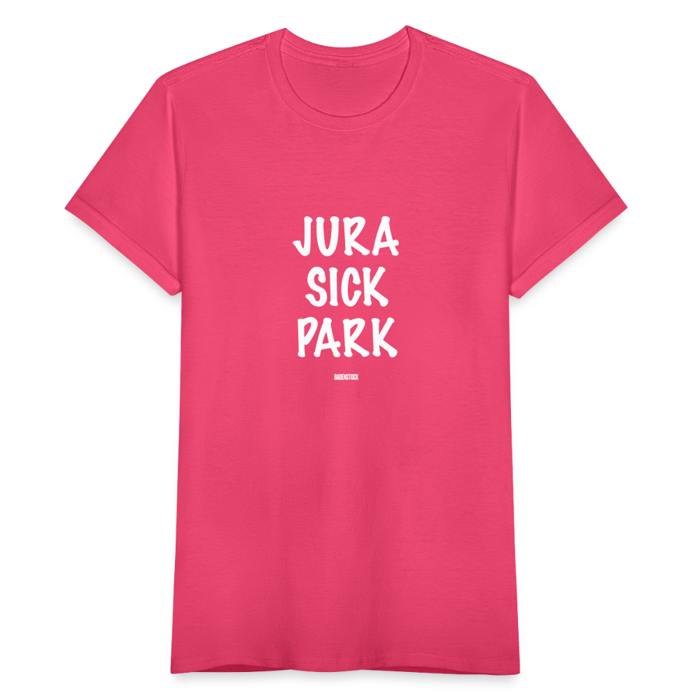 Dino Saurus Jurasick Park Women's T-Shirt - azalea