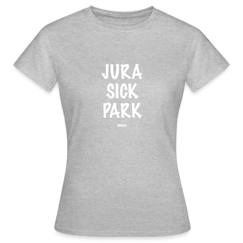 Dino Saurus Jurasick Park Women's T-Shirt - heather grey