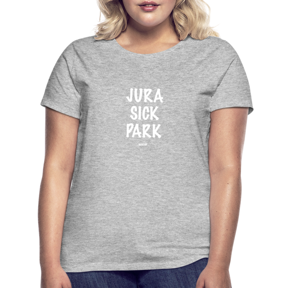 Dino Saurus Jurasick Park Women's T-Shirt - heather grey