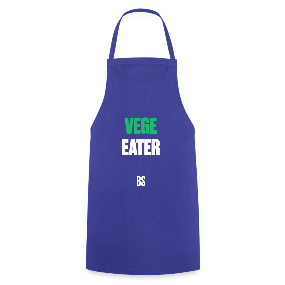 Dino Saurus Vege Cooking Apron - royal blue