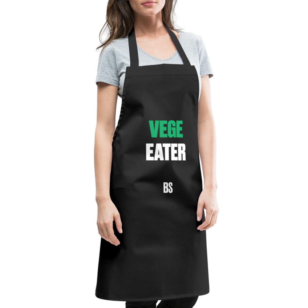 Dino Saurus Vege Cooking Apron - black