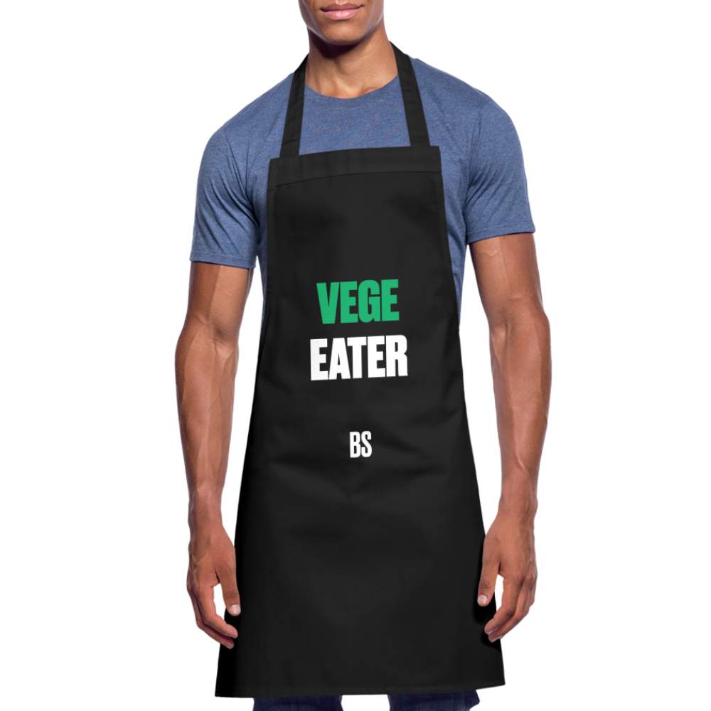 Dino Saurus Vege Cooking Apron - black