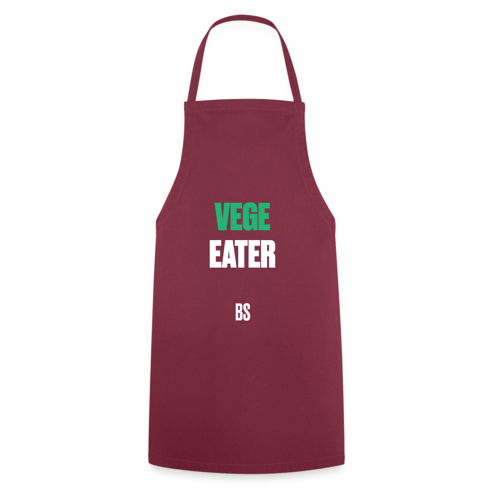 Dino Saurus Vege Cooking Apron - bordeaux