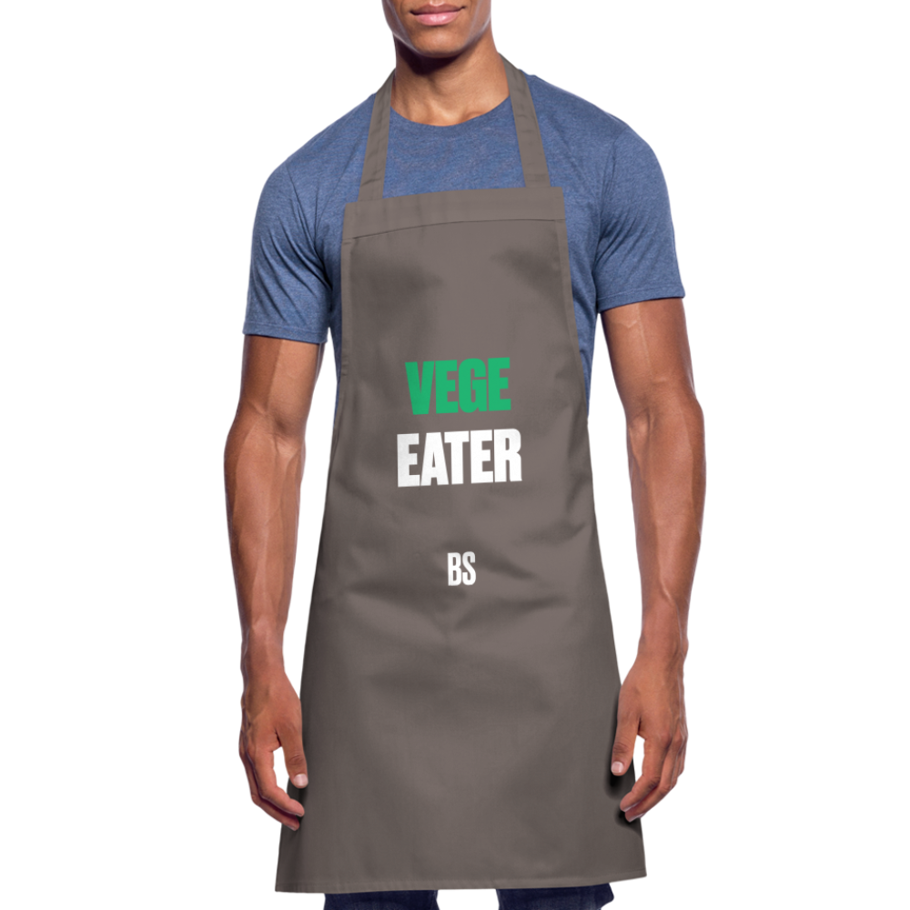 Dino Saurus Vege Cooking Apron - grey