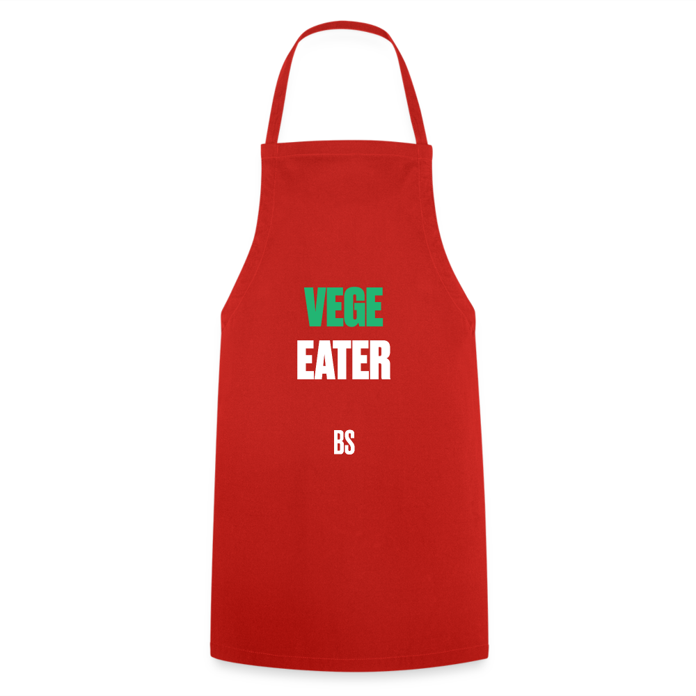 Dino Saurus Vege Cooking Apron - red