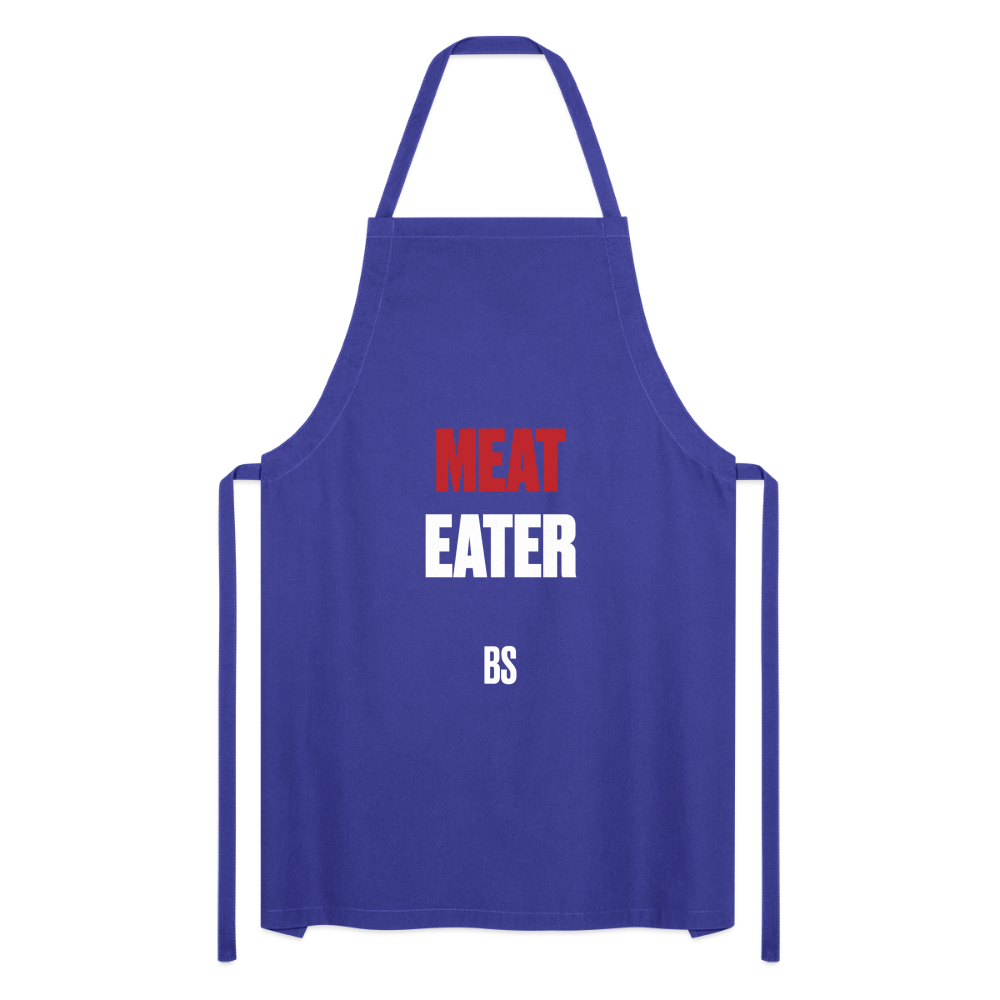 Dino Saurus Meat Cooking Apron - royal blue