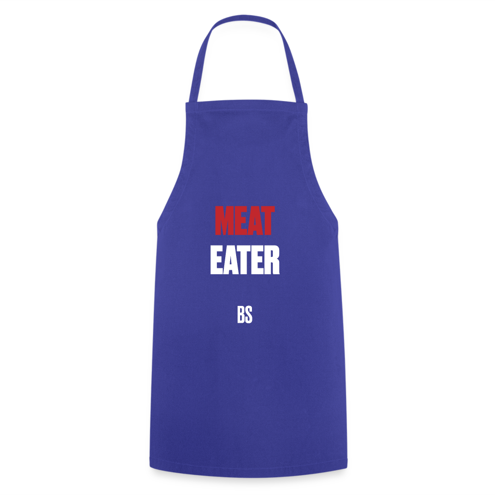 Dino Saurus Meat Cooking Apron - royal blue