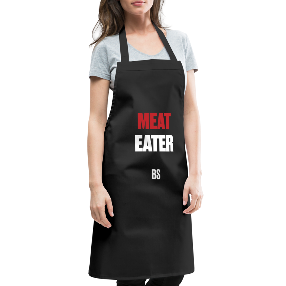 Dino Saurus Meat Cooking Apron - black