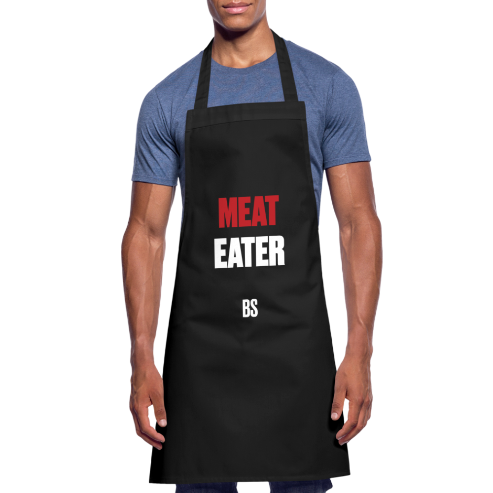 Dino Saurus Meat Cooking Apron - black