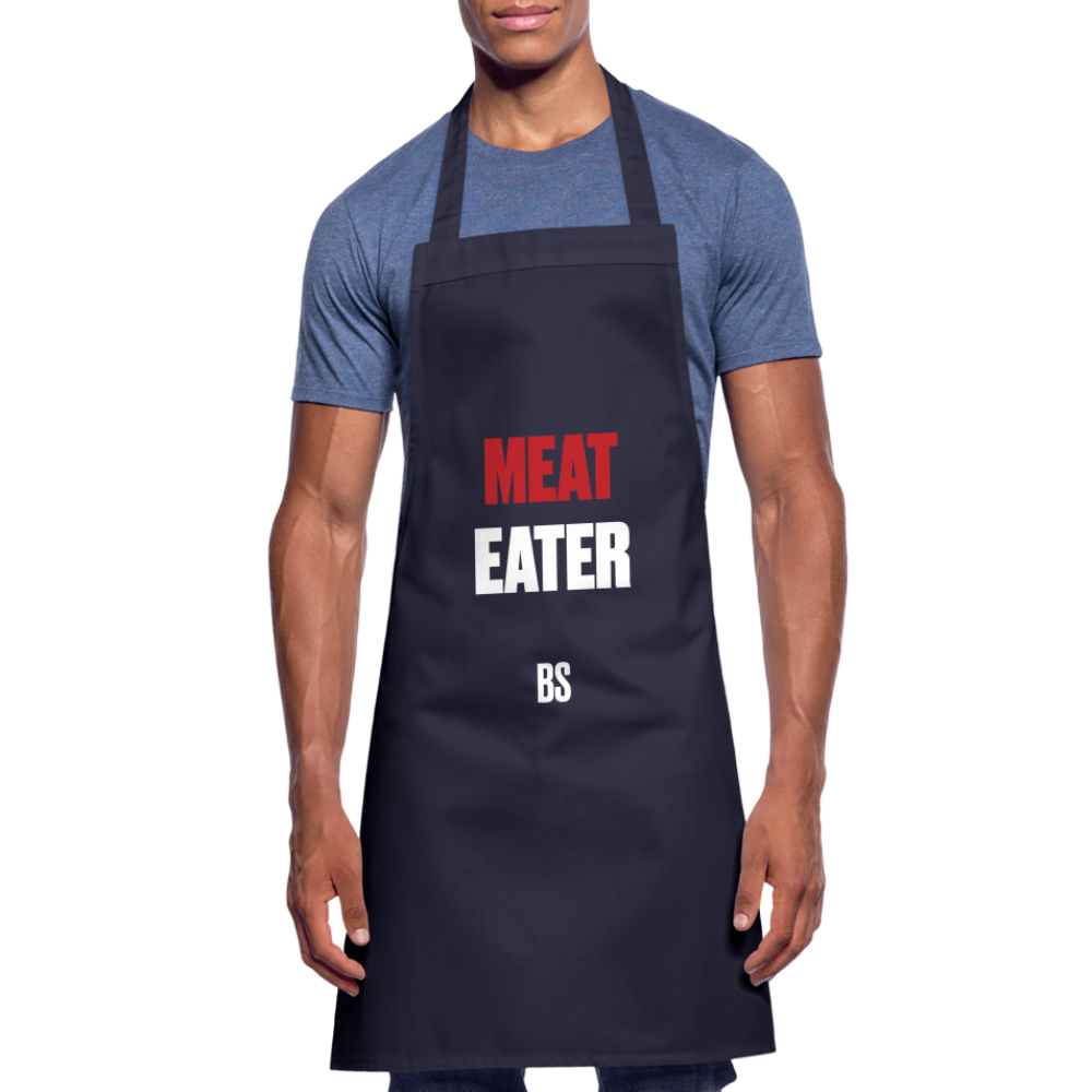 Dino Saurus Meat Cooking Apron - navy