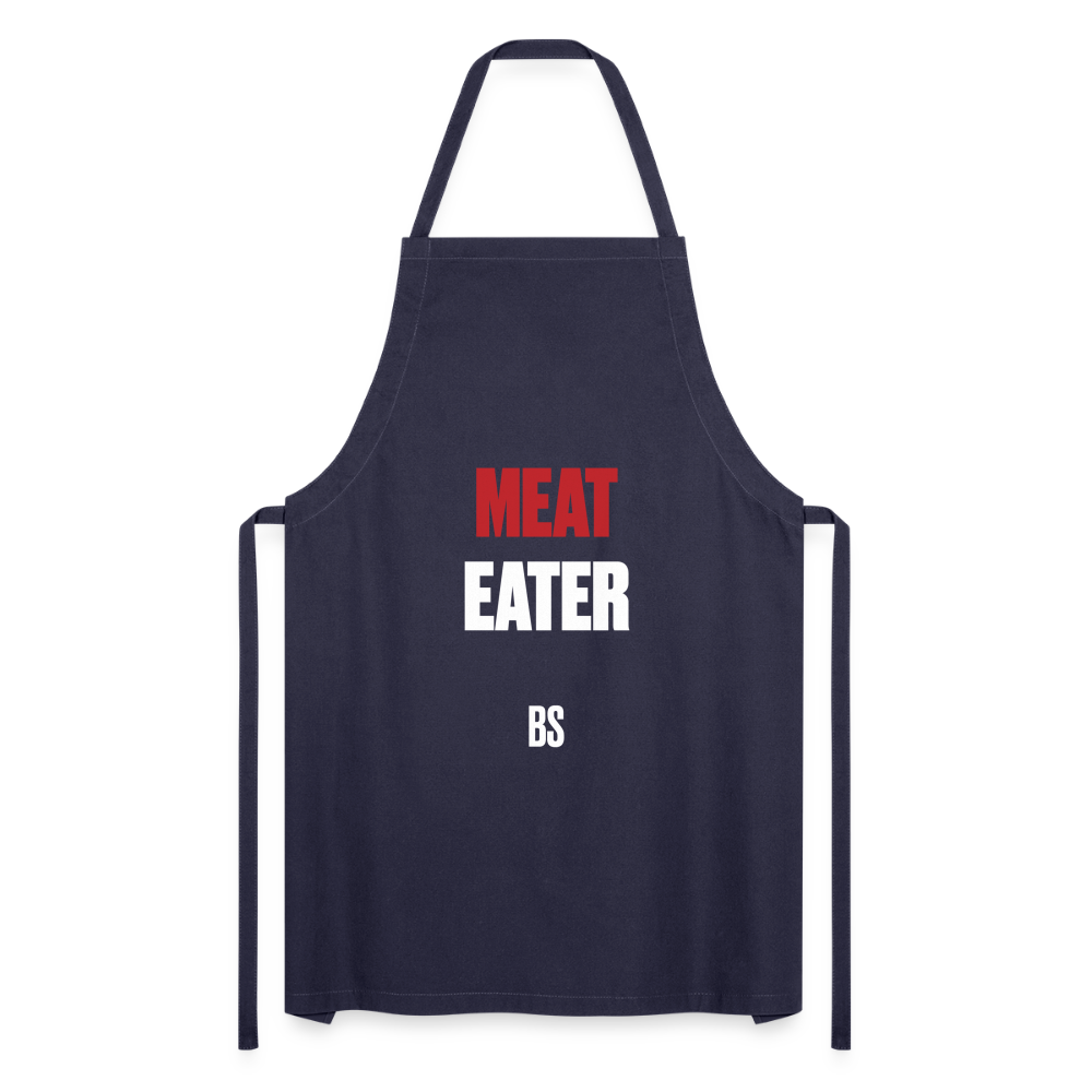 Dino Saurus Meat Cooking Apron - navy